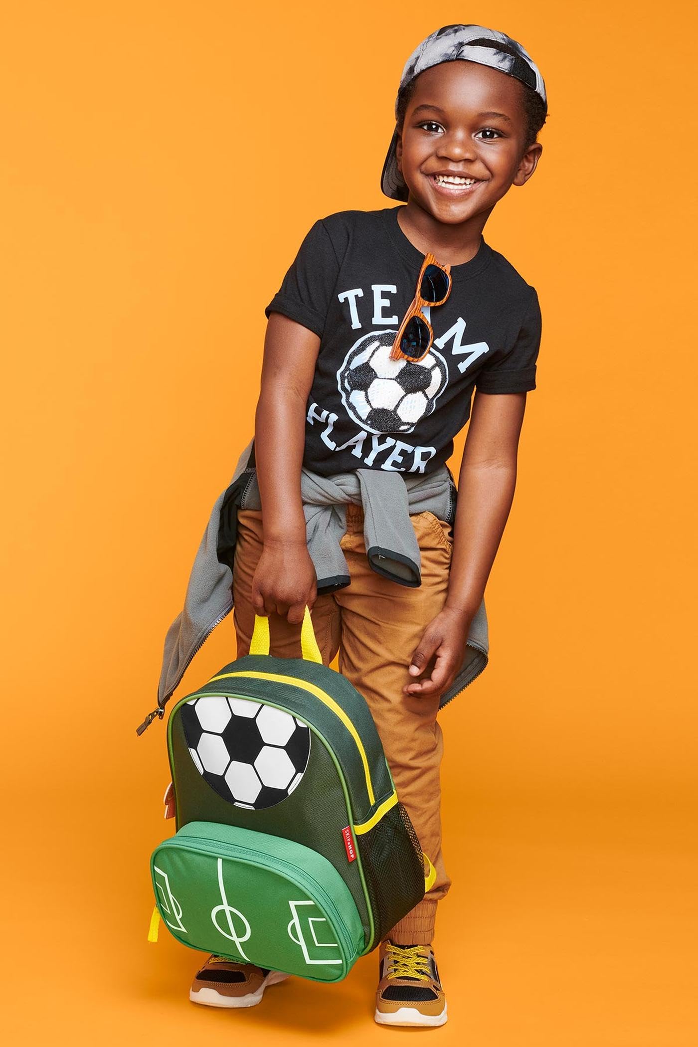 Foto 5 pulgar | Mochila Skip Hop Sparks Para Niños Pequeños De Fútbol Preescolar De 3 A 4 Años - Venta Internacional.
