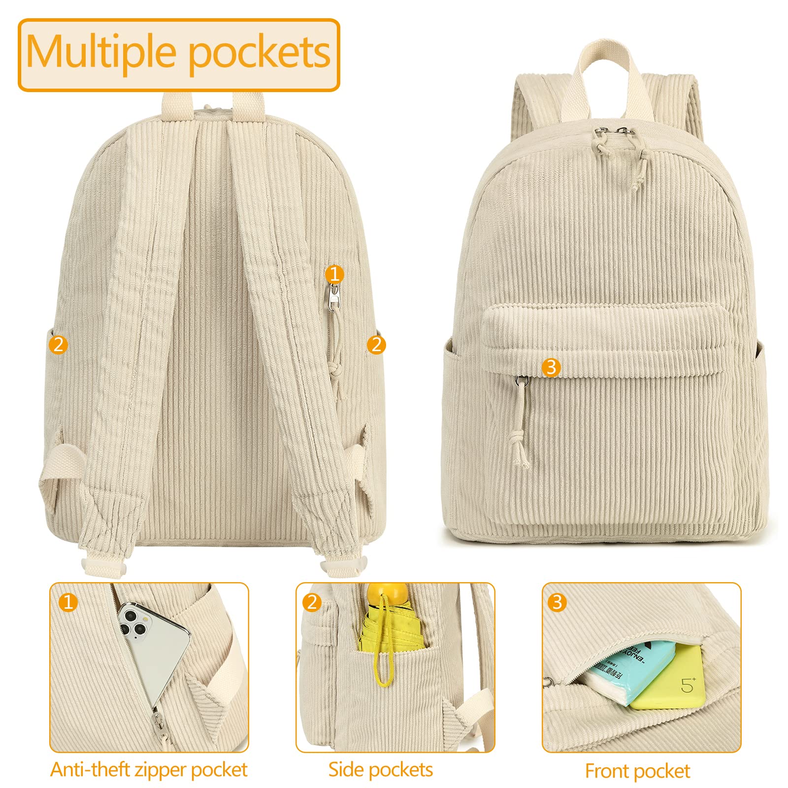 Foto 7 pulgar | Minimochila Btoop De Pana Para Mujeres Y Niñas, Viajes Informales - Venta Internacional.