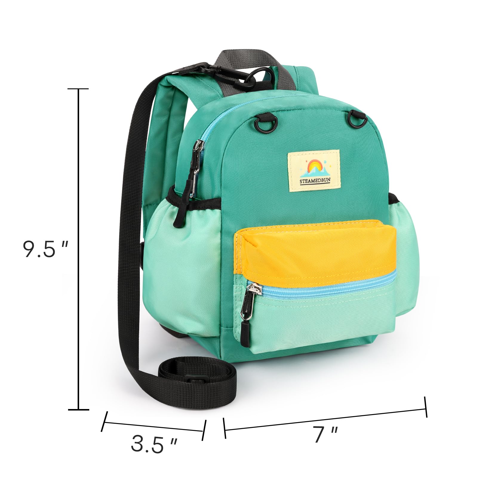 Foto 4 pulgar | Correa De Mochila Para Niños Pequeños Steamedbun De 1 A 3 Años Con Hebilla En El Pecho - Venta Internacional.