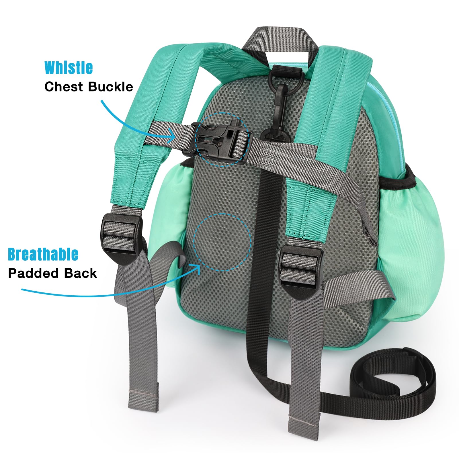 Foto 6 pulgar | Correa De Mochila Para Niños Pequeños Steamedbun De 1 A 3 Años Con Hebilla En El Pecho - Venta Internacional.