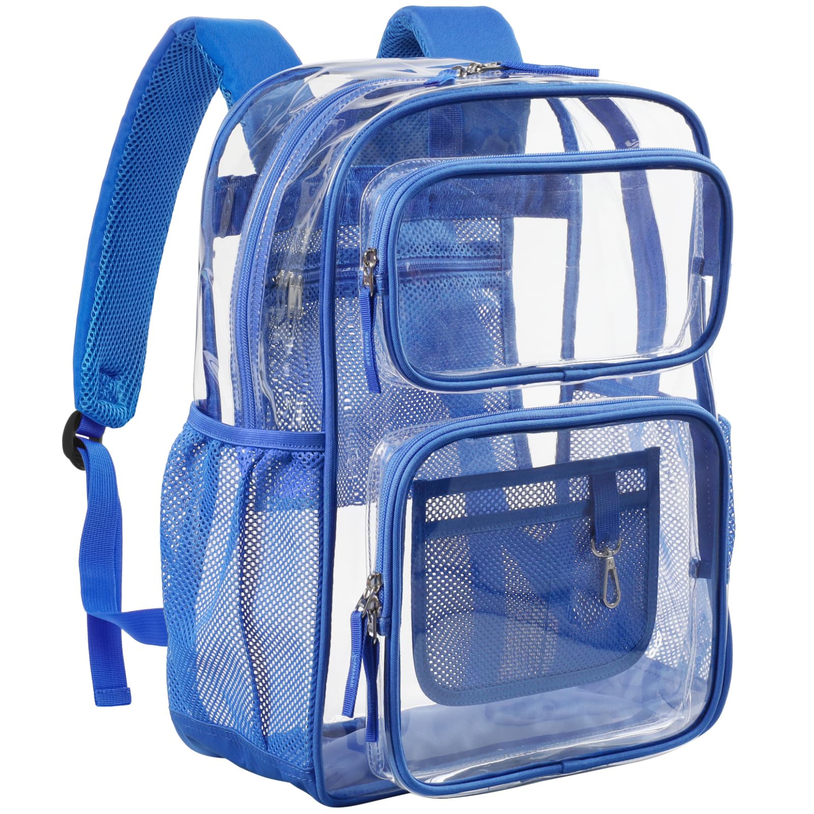 Foto 2 pulgar | Mochila Transparente Packism De 17 Pulgadas, Grande, Para Escuela, Azul - Venta Internacional.