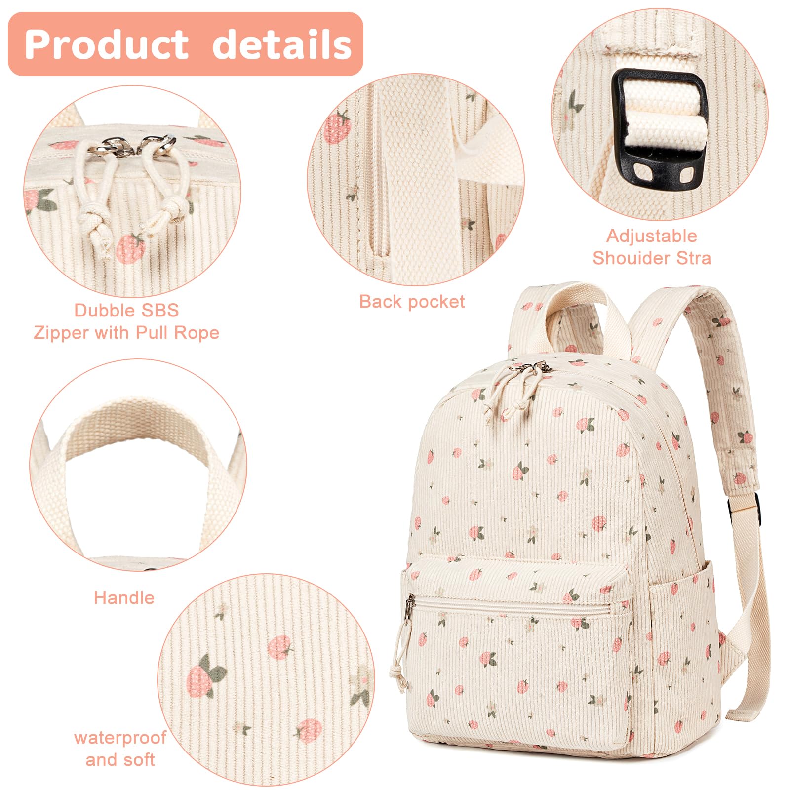 Foto 8 pulgar | Mochila Btoop Mini Resistente Al Agua Para Mujeres Y Niñas Plateada - Venta Internacional.