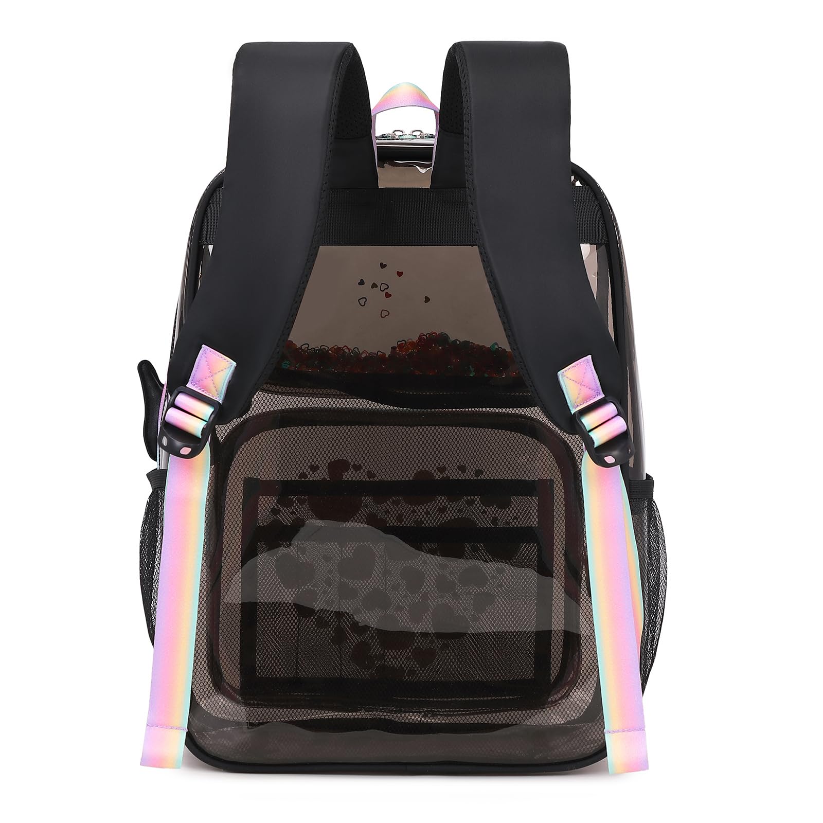 Foto 4 pulgar | Mochila Transparente Moonbaby Lovely Para Niñas En Edad Escolar - Venta Internacional.