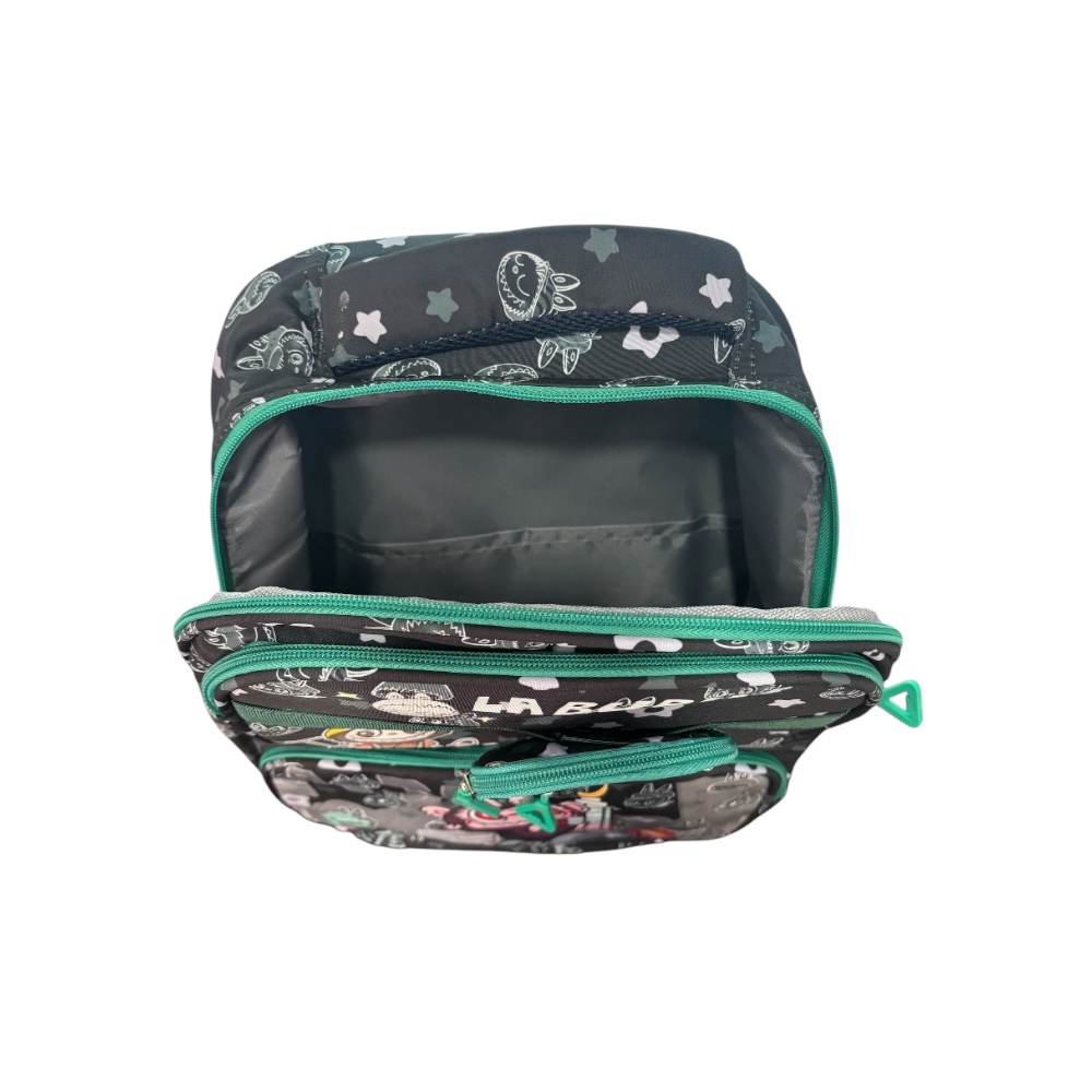 Foto 4 | Mochila Escolar Color Negro De Labubu
