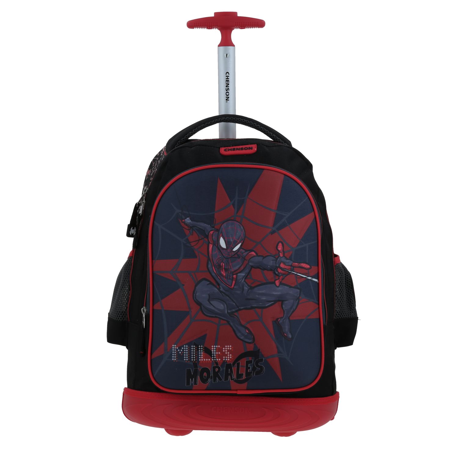 Foto 2 pulgar | Mochila Grande Con Ruedas Y Luces Led Chenson Miles Morales Marvel Dotte Mm70288-3