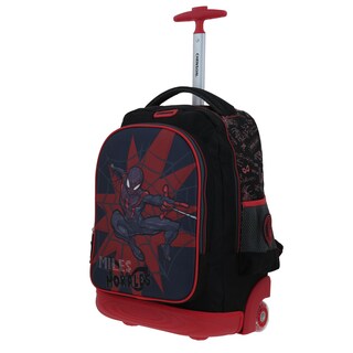 Foto 2 | Mochila Grande Con Ruedas Y Luces Led Chenson Miles Morales Marvel Dotte Mm70288-3