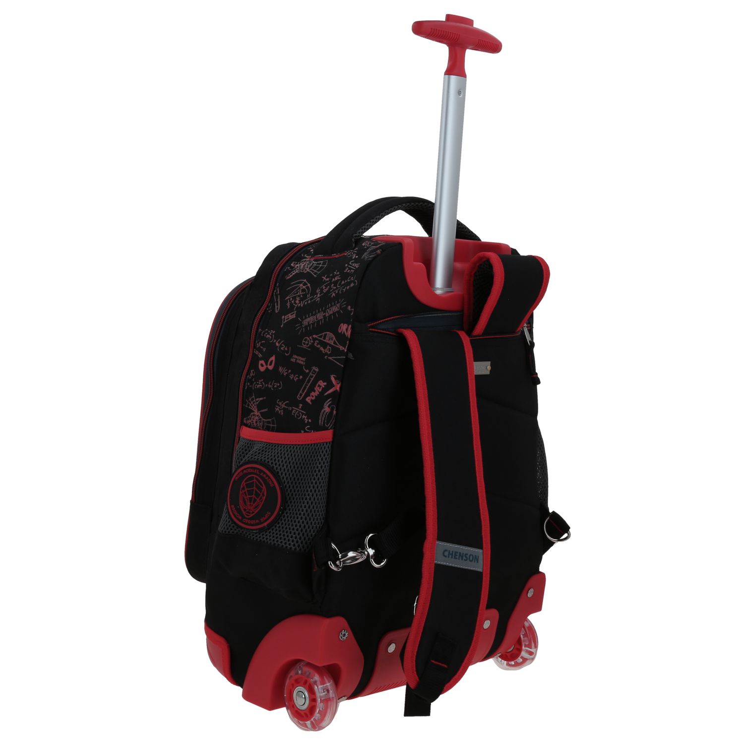 Foto 3 | Mochila Grande Con Ruedas Y Luces Led Chenson Miles Morales Marvel Dotte Mm70288-3