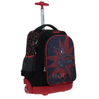 Foto 6 | Mochila Grande Con Ruedas Y Luces Led Chenson Miles Morales Marvel Dotte Mm70288-3