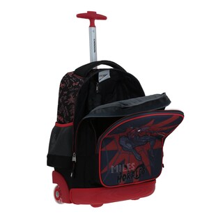 Foto 7 | Mochila Grande Con Ruedas Y Luces Led Chenson Miles Morales Marvel Dotte Mm70288-3