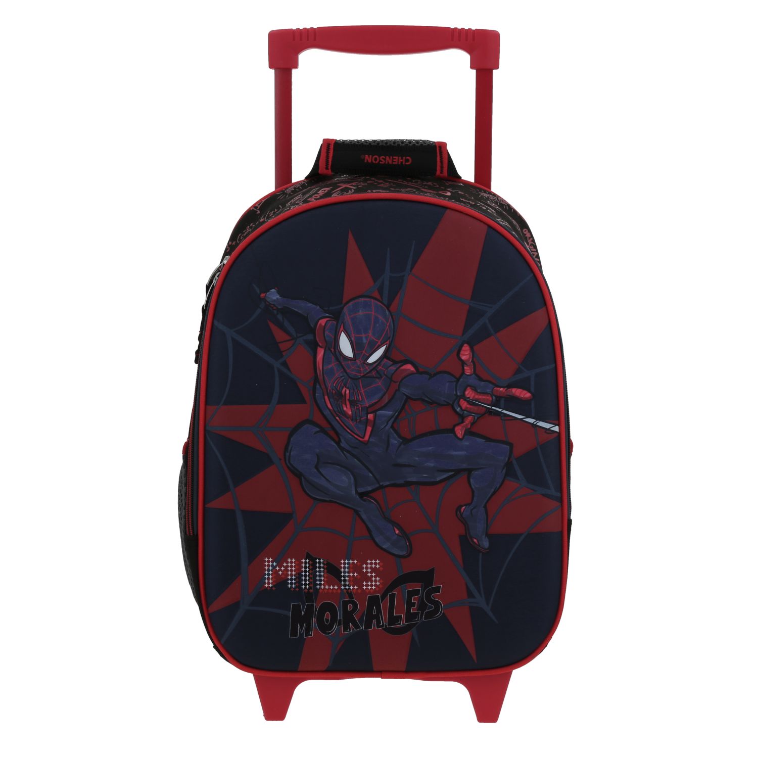 Foto 1 | Mochila Chica Kinder Con Ruedas Chenson Miles Morales Marvel Dotte Mm70289-3