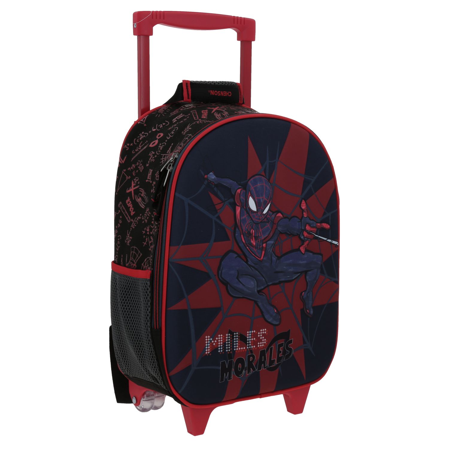Foto 7 pulgar | Mochila Chica Kinder Con Ruedas Chenson Miles Morales Marvel Dotte Mm70289-3