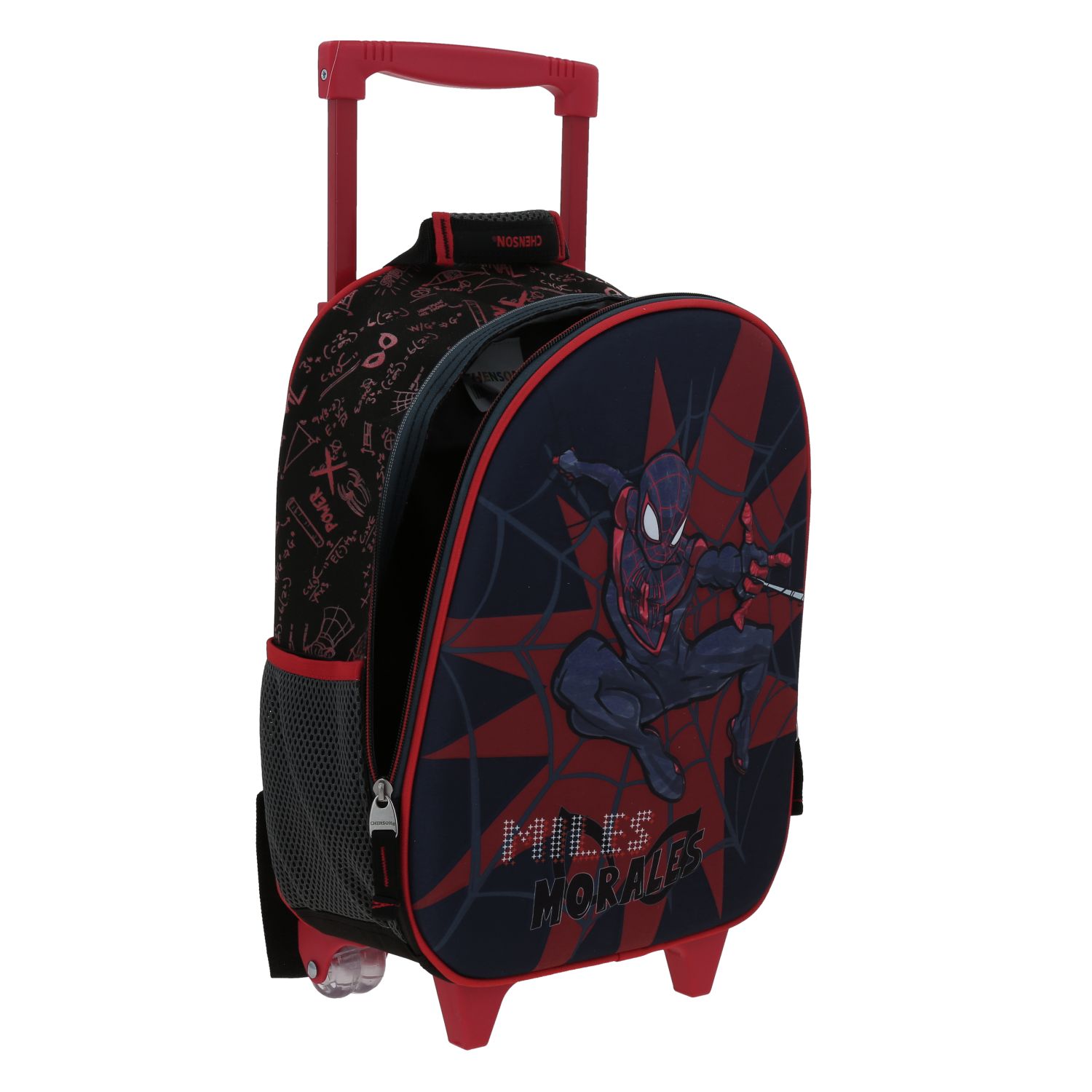 Foto 8 pulgar | Mochila Chica Kinder Con Ruedas Chenson Miles Morales Marvel Dotte Mm70289-3