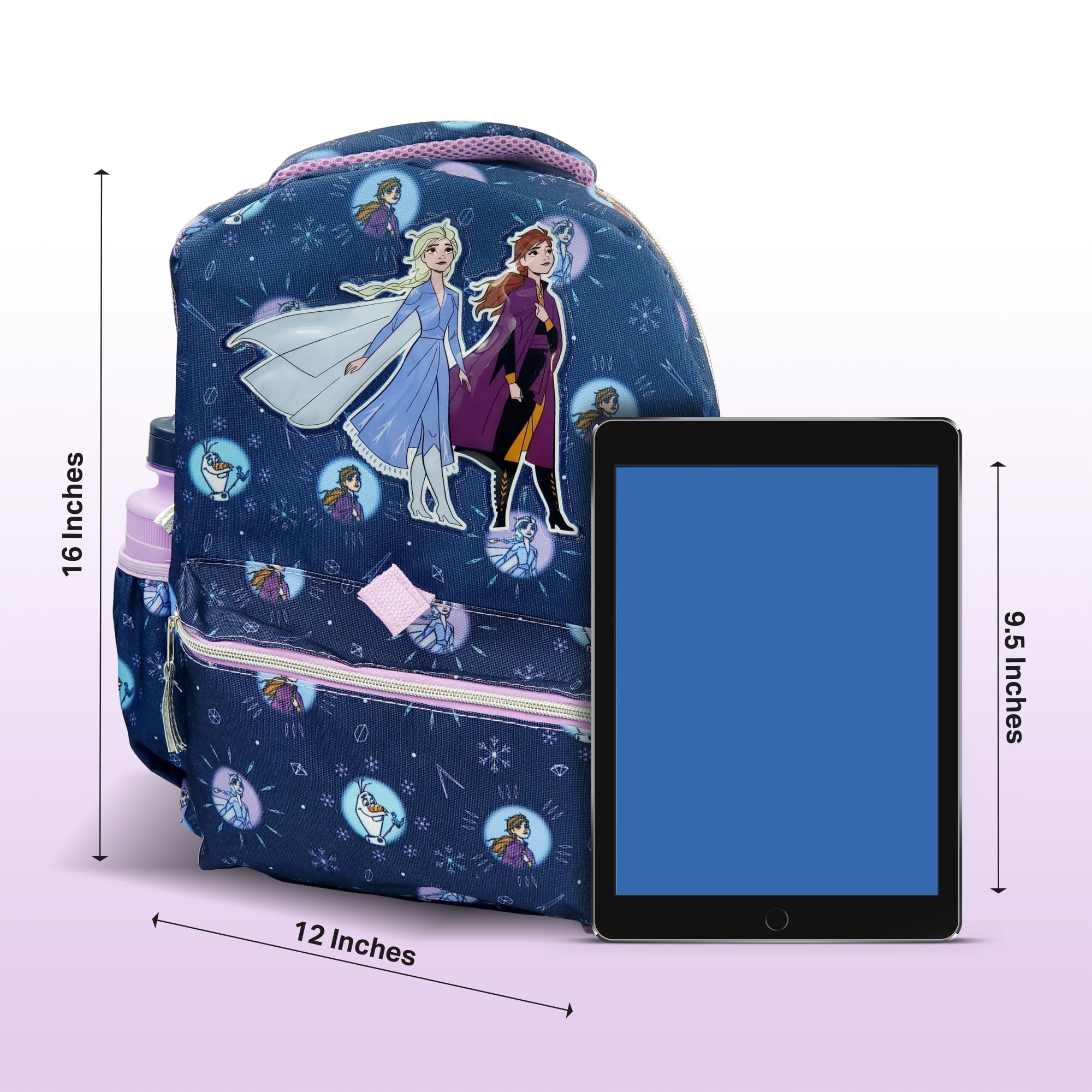 Foto 6 pulgar | Mochila Fast Forward Disney Frozen 16 Pulgadas para Niñas - Venta Internacional