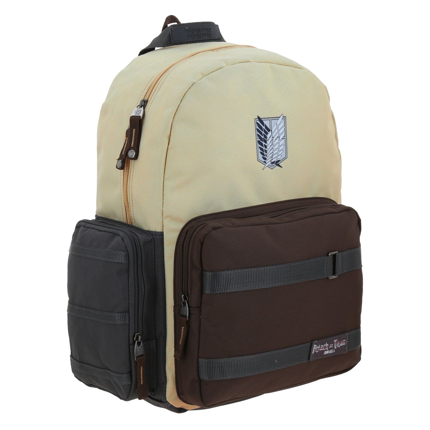 Foto 7 pulgar | Mochila Grande Chenson Attack On Titan Juvenil Mobil Ak70481-b