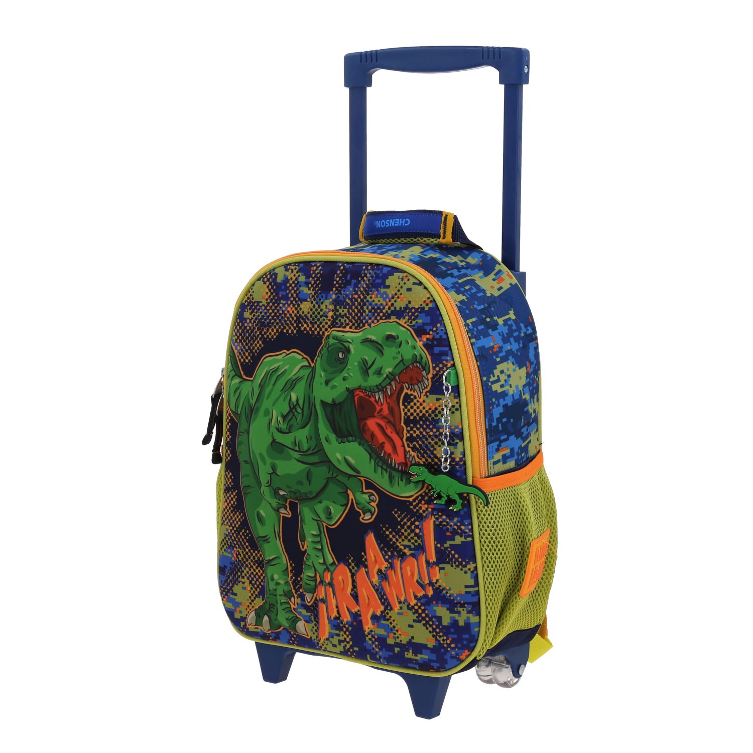 Foto 2 | Mochila Chica Chenson Ruedas Escolar Llantas Kinder Donosaurio T-rex Korav Co70439-9