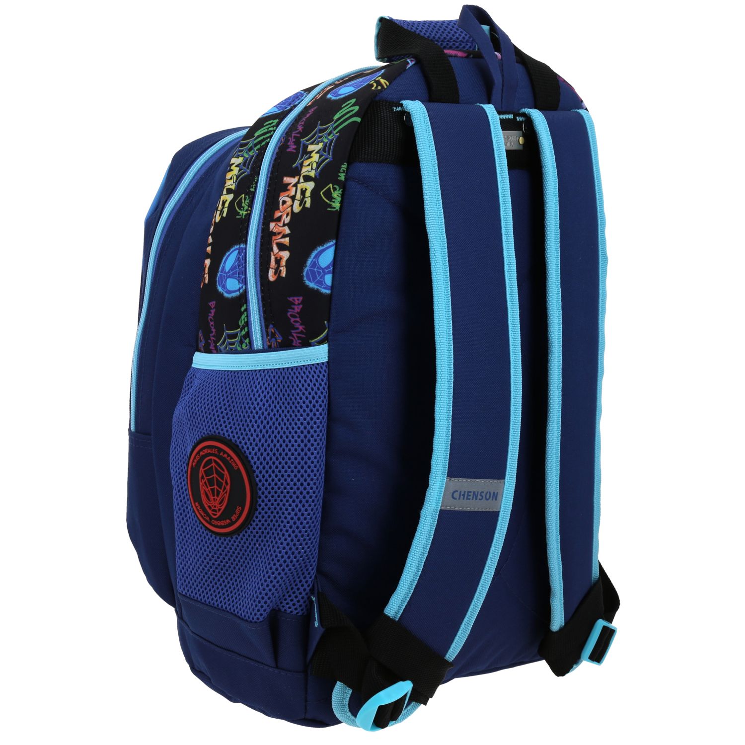 Foto 4 pulgar | Mochila Escolar Grande Chenson Miles Morales Marvel Trector Mm70672-9