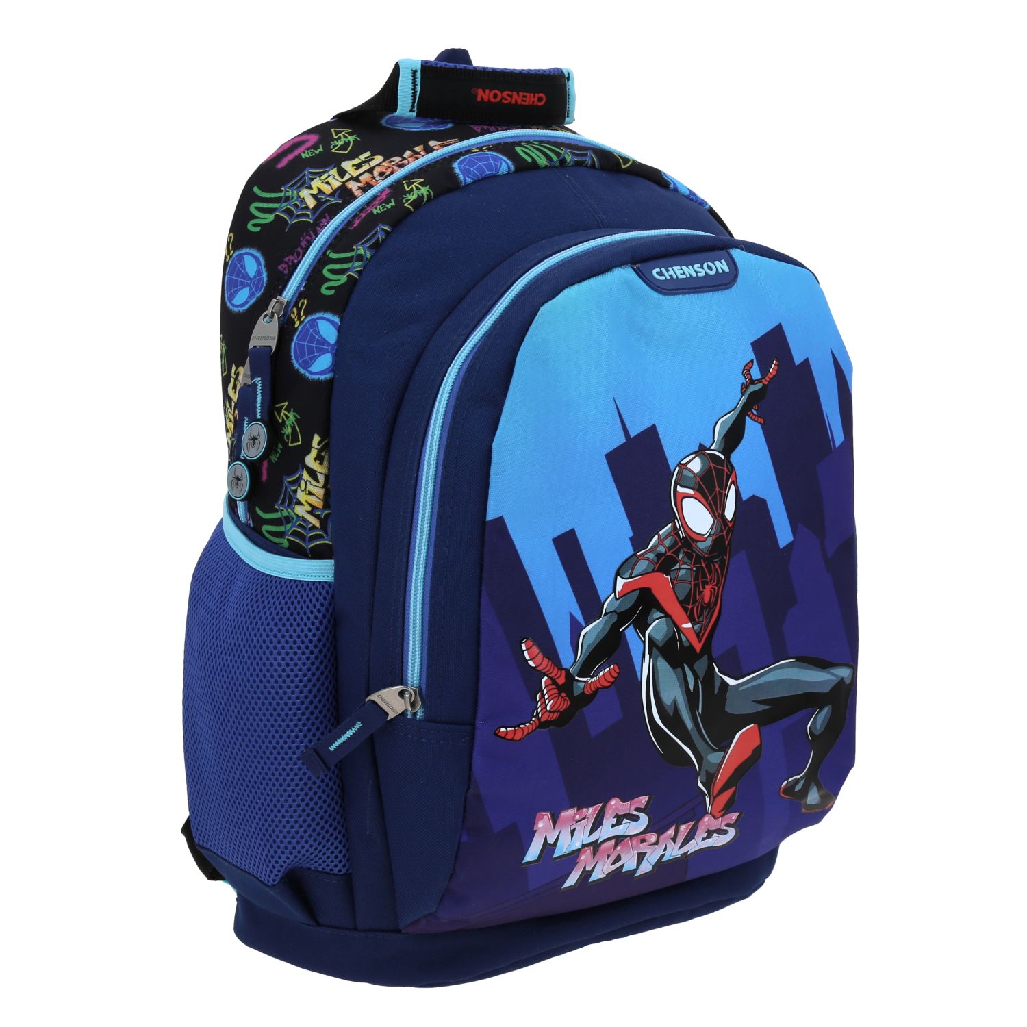 Foto 7 pulgar | Mochila Escolar Grande Chenson Miles Morales Marvel Trector Mm70672-9