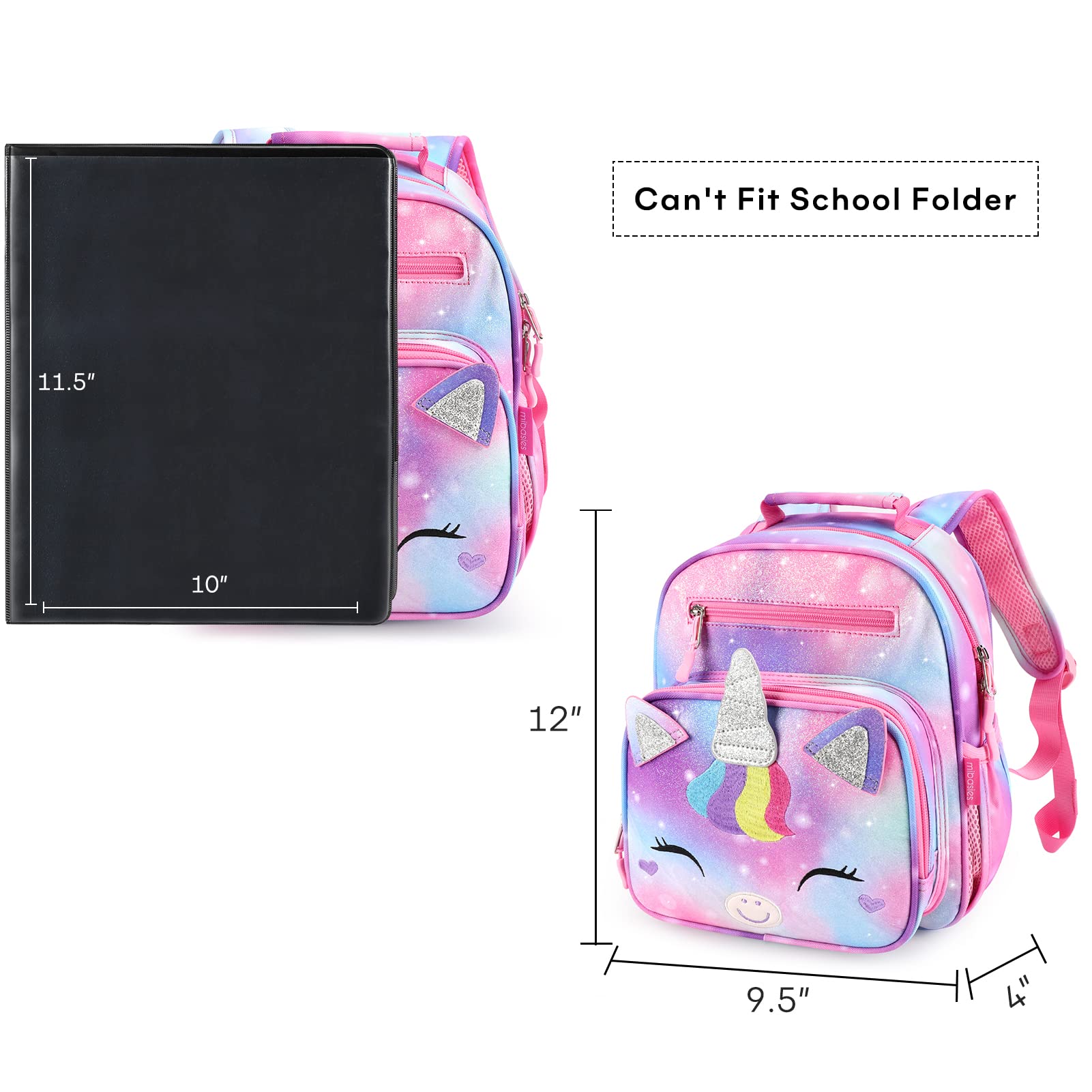 Foto 6 pulgar | Mochila Mibasies para Niñas de 2 a 4 Años 7 L - Venta Internacional