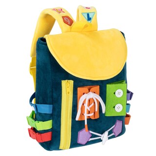 Foto 1 | Mochila para Niños White Dolphin Toys Develop Motor Skills Navy - Venta Internacional