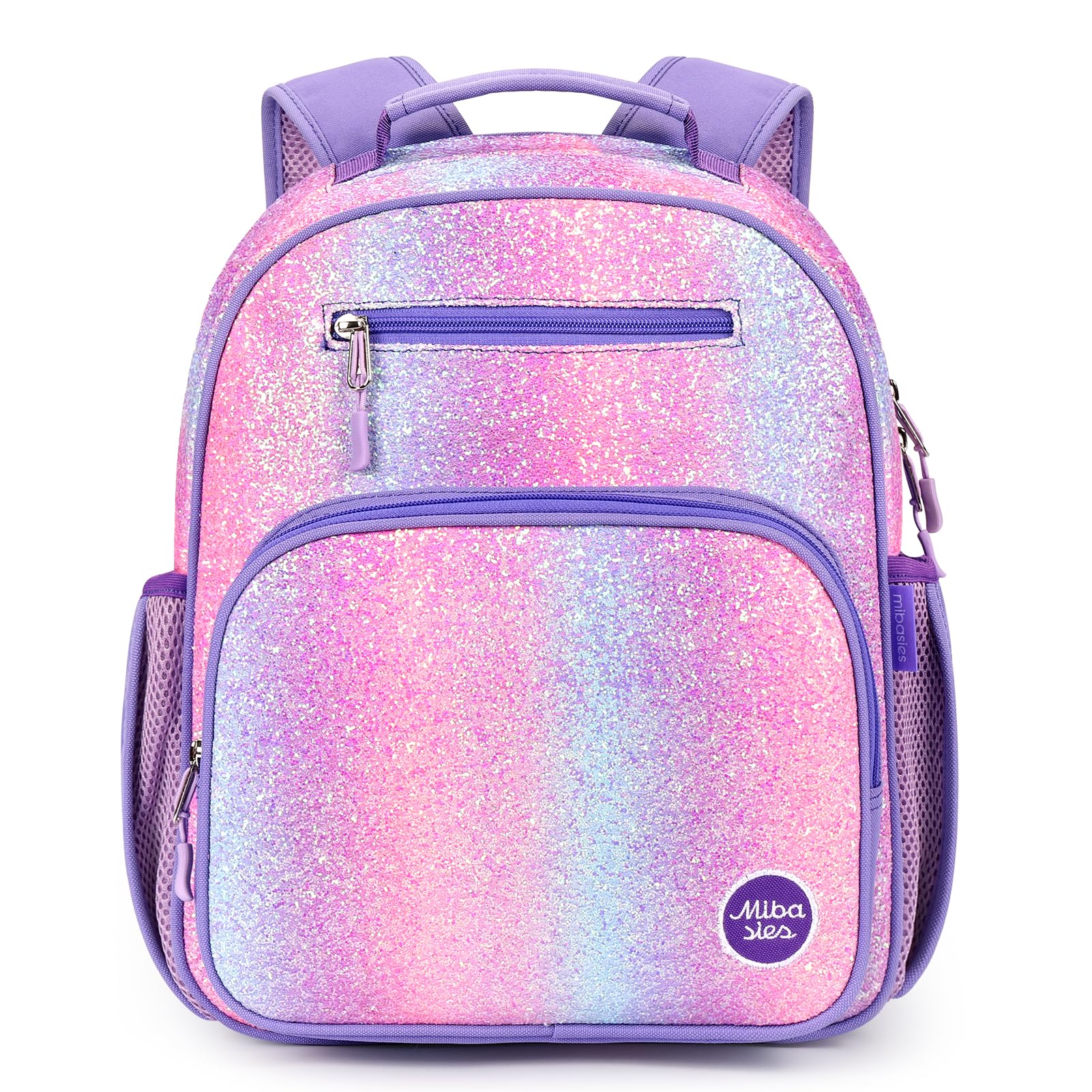 Mochila Mibasies con Purpurina para Niñas de 5 a 8 Años Multicolor 12 L - Venta Internacional