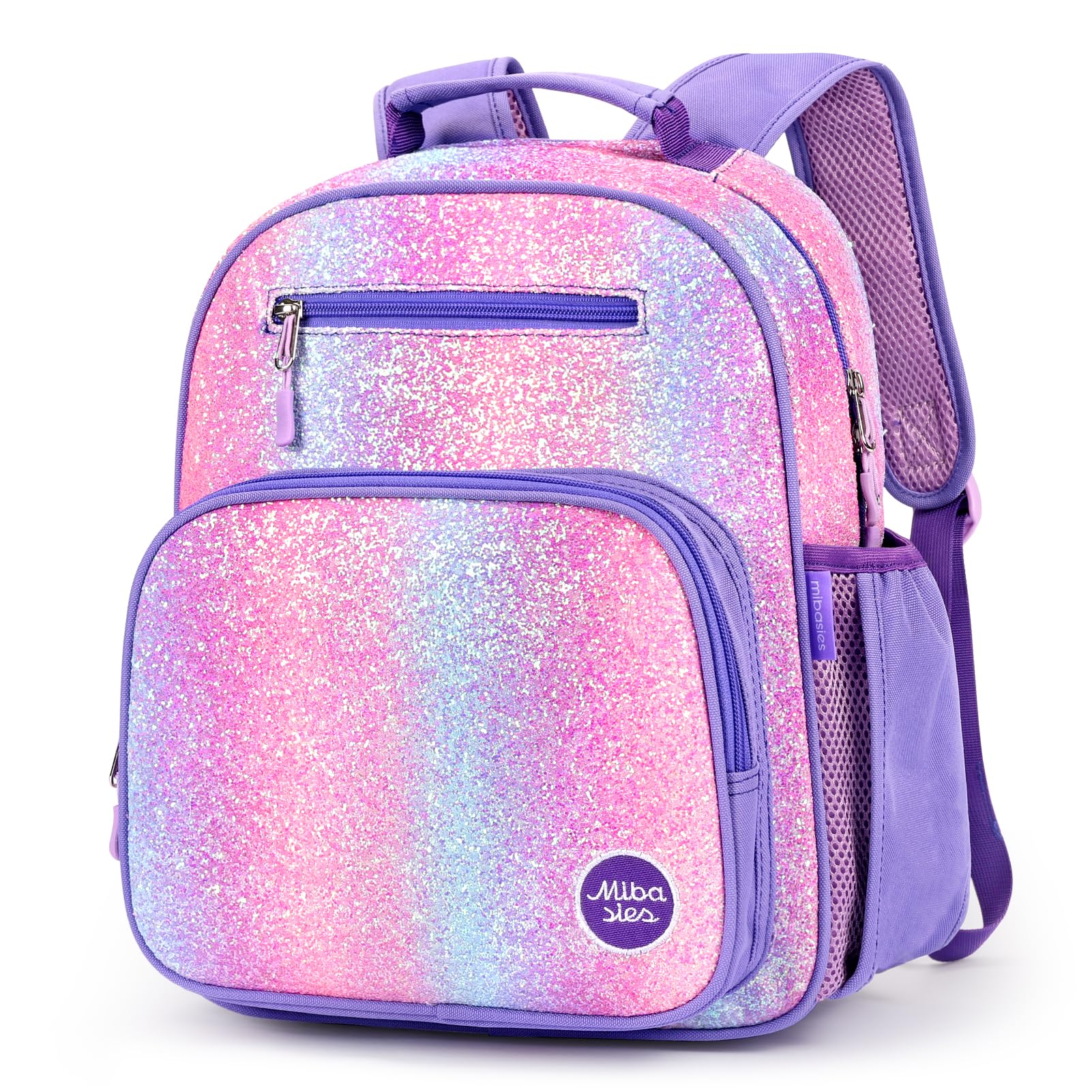 Foto 8 pulgar | Mochila Mibasies con Purpurina para Niñas de 5 a 8 Años Multicolor 12 L - Venta Internacional
