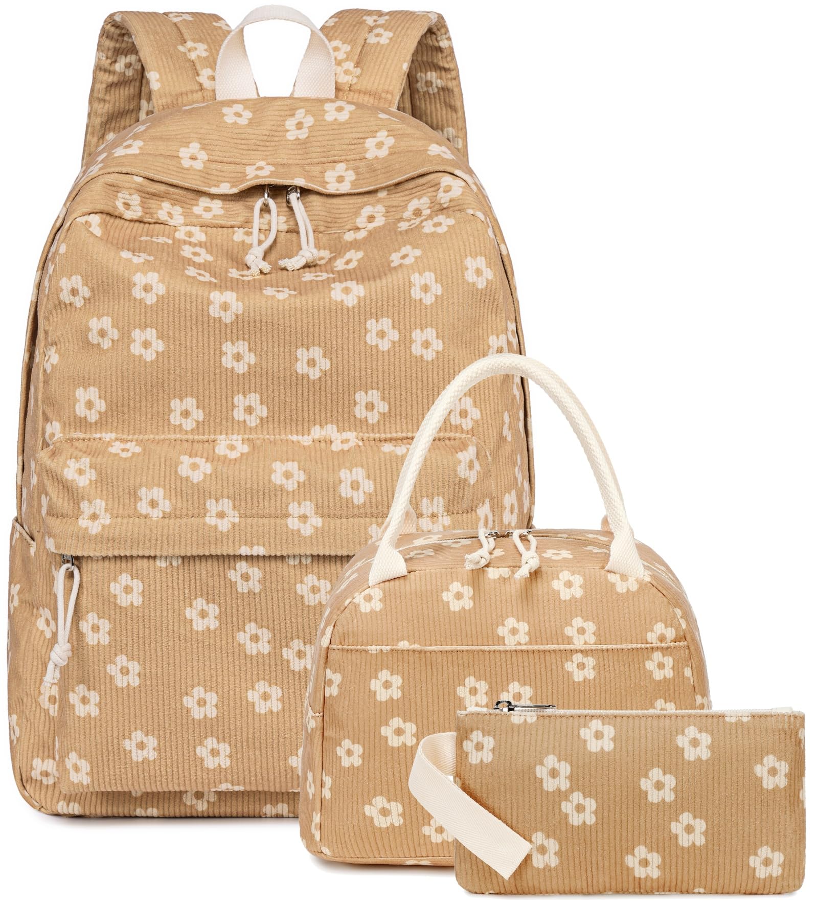 Mochila Escolar Bluboon para Adolescentes y Niñas + Lonchera + Lapicero - Venta Internacional