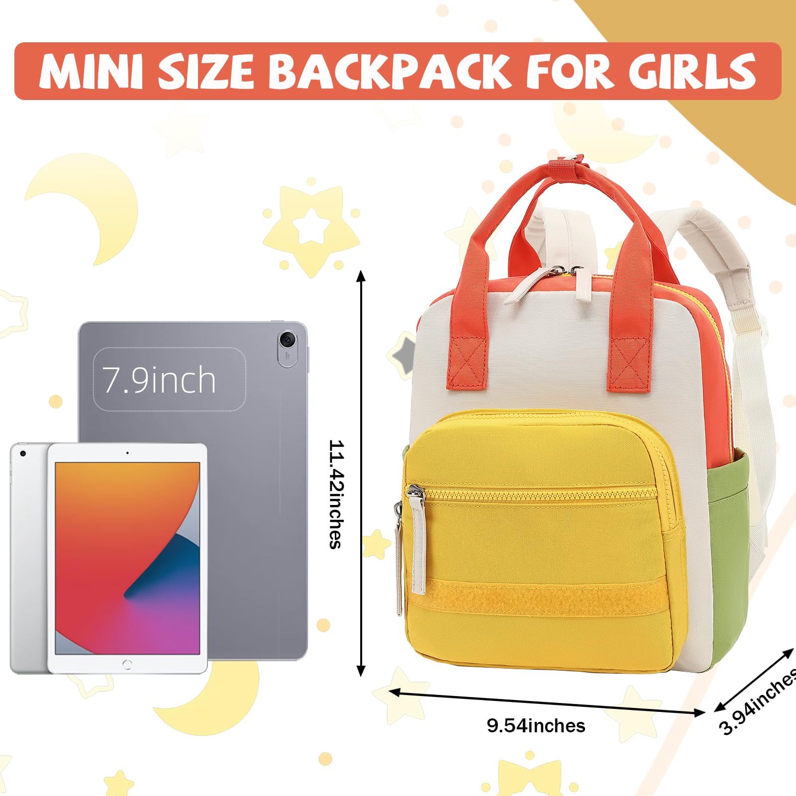 Foto 3 pulgar | Mochila Camtop Kids Para Niños En Edad Escolar Y Niñas De 2 A 5 Años, Color Beige - Venta Internacional.
