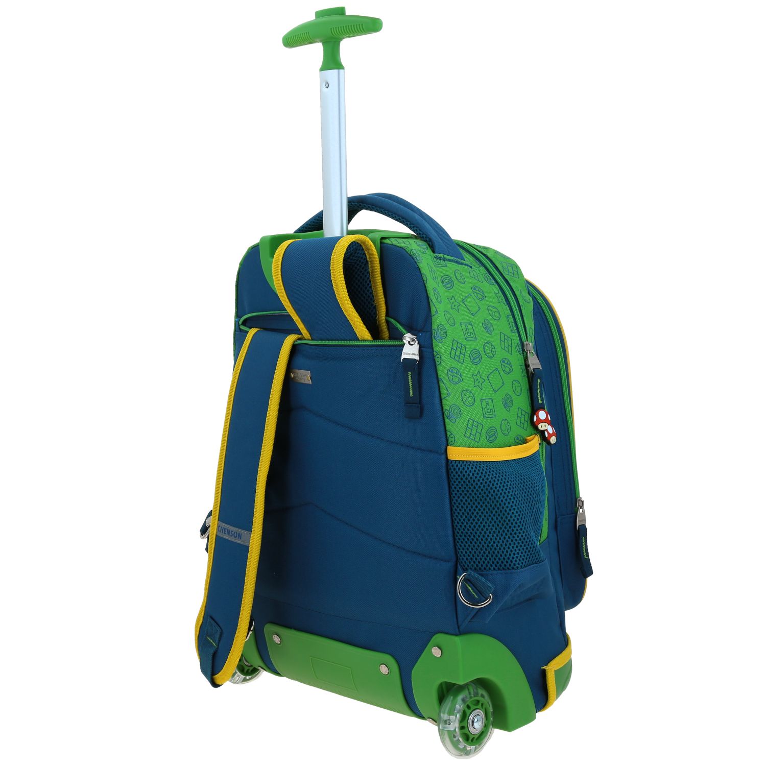Foto 5 | Mochila Grande Ruedas Chenson Mario Bros Yoshi Sploshi
