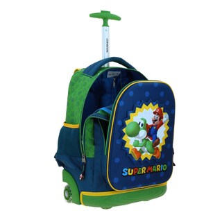 Foto 7 | Mochila Grande Ruedas Chenson Mario Bros Yoshi Sploshi