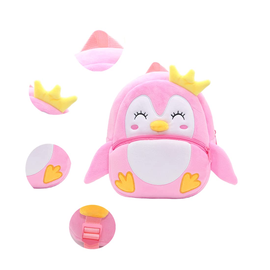 Foto 5 pulgar | Mochila Nice Choice de Peluche para Niños de 2 a 6 Años - Venta Internacional