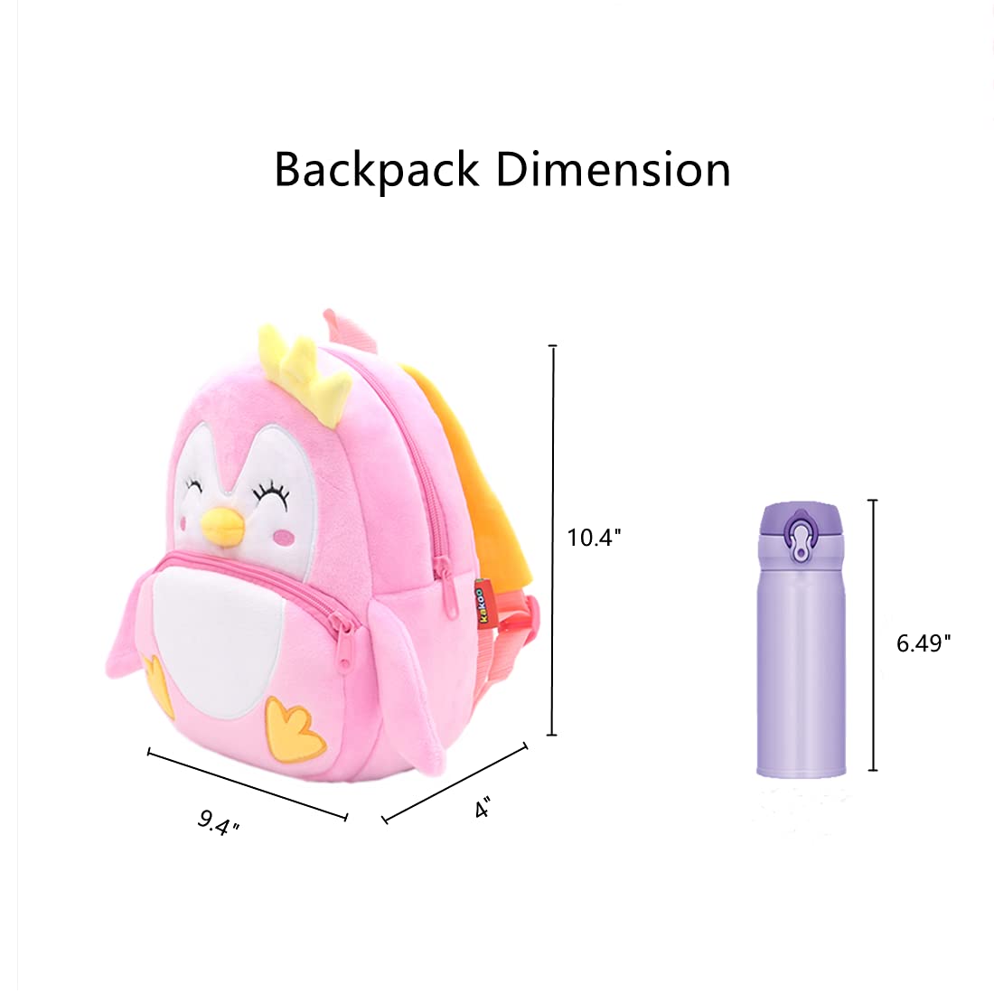 Foto 5 | Mochila Nice Choice de Peluche para Niños de 2 a 6 Años - Venta Internacional