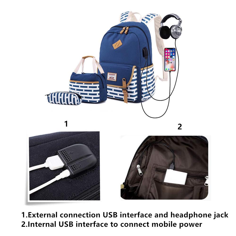 Foto 4 | Mochila Mitowermi con Lonchera y Lapicera - Venta Internacional