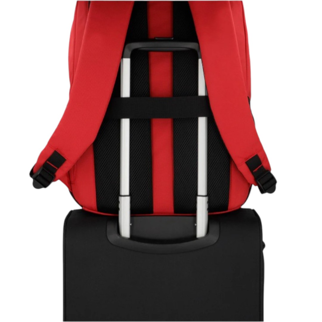 Foto 8 pulgar | Mochila Escolar Samsonite Roja