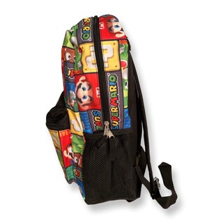 Foto 2 | Mochila Super Mario Boys Casual De Poliéster Azul - Venta Internacional.