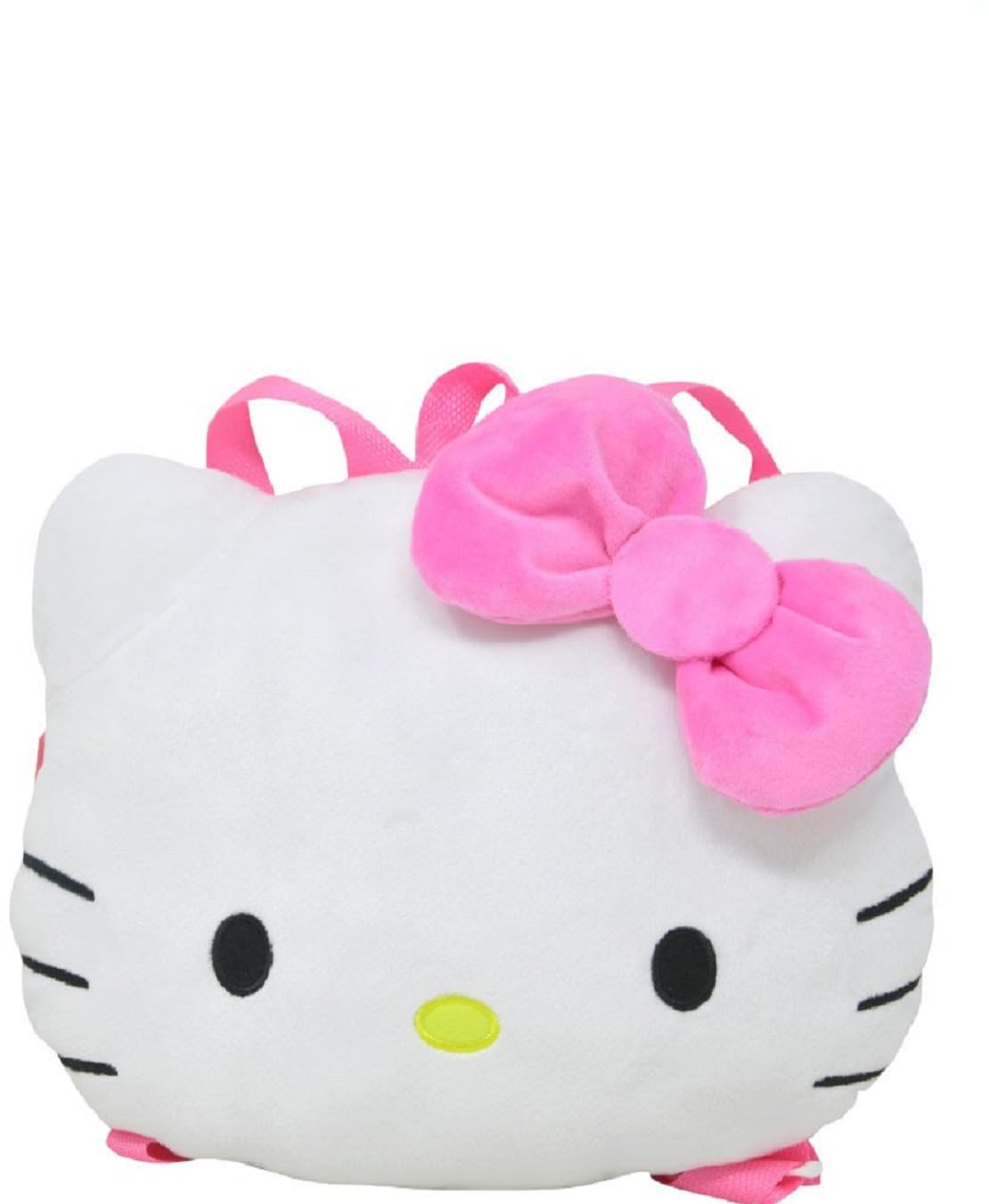 Mochila De Felpa Fast Forward, Blanca, Grande, 33 Cm De Alto, Con Cremallera - Venta Internacional.