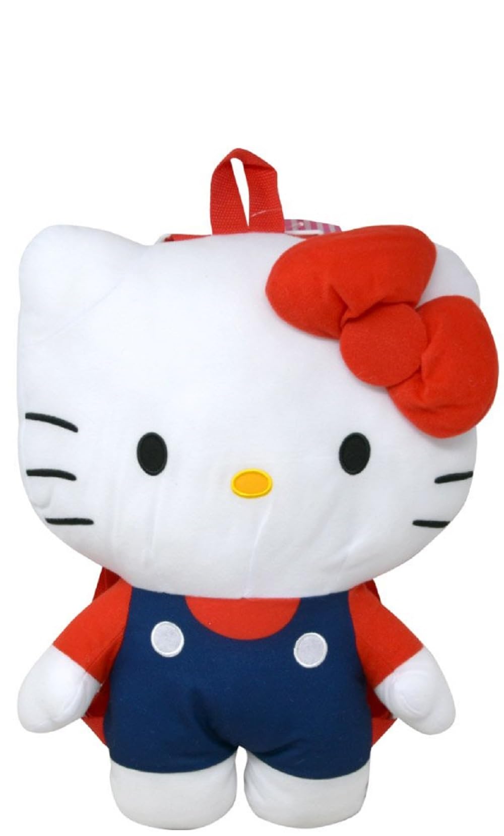 Mochila Fast Forward Kids De Felpa Blanca Grande De 40 Cm - Venta Internacional.