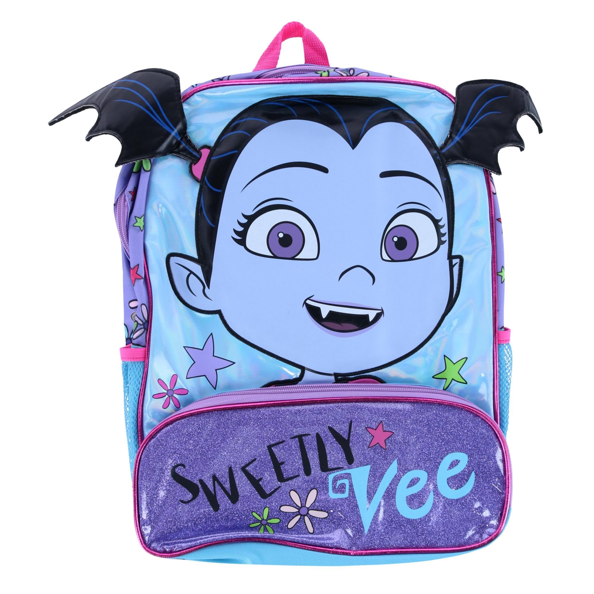 Mochila Disney Kids 3d Vampirina Púrpura/negra - Venta Internacional.