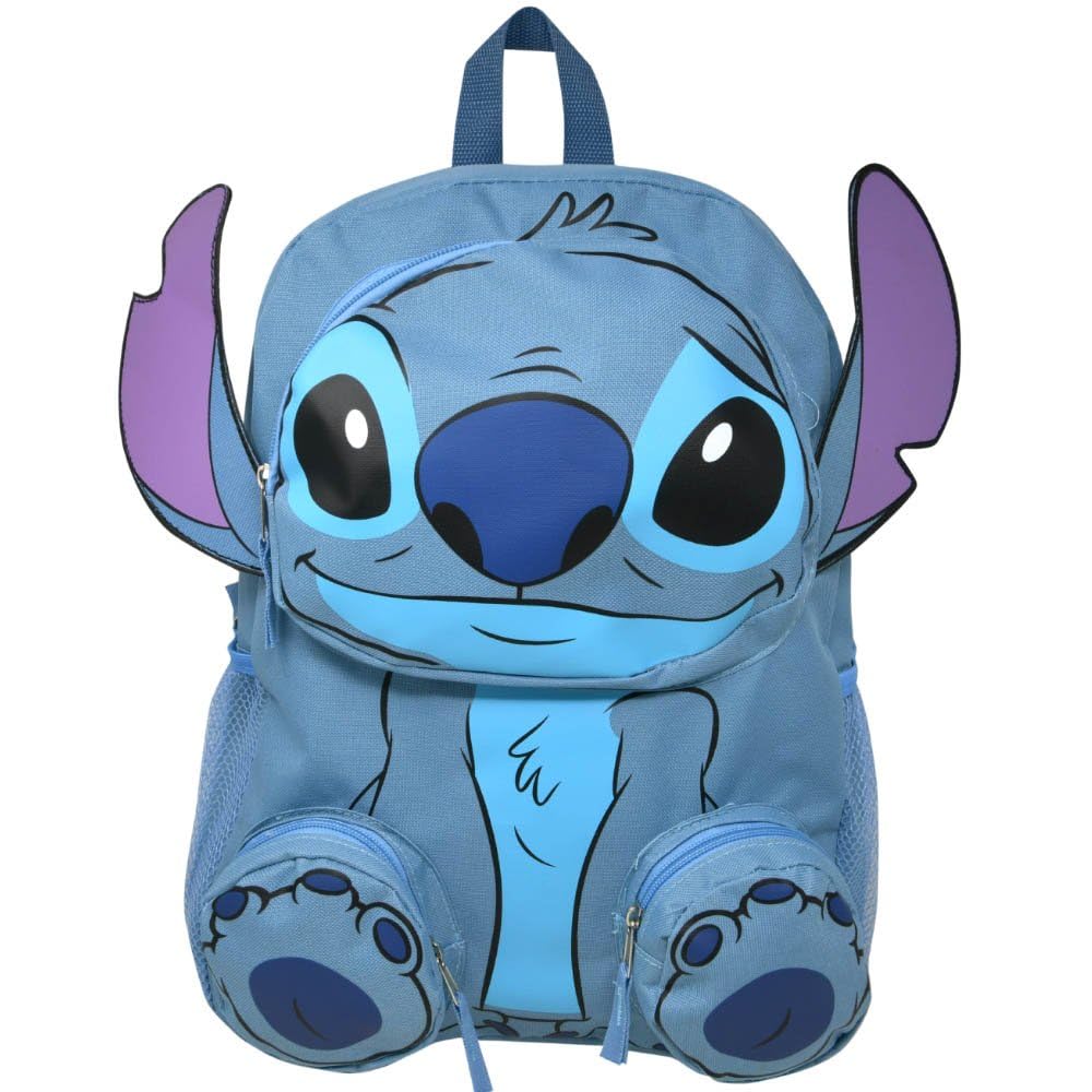 Mochila Disney Girls, Grande, De 3 Años O Más, Para Niñas, Con Bolsillo Frontal - Venta Internacional.