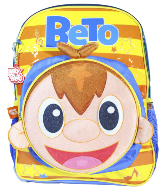 Foto 2 pulgar | Mochila Escolar Beto Cabezón  Primaria Bely Y Beto Diseño 3d 100% Original