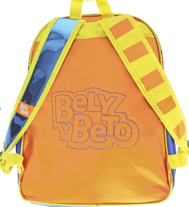 Foto 6 pulgar | Mochila Escolar Beto Cabezón  Primaria Bely Y Beto Diseño 3d 100% Original