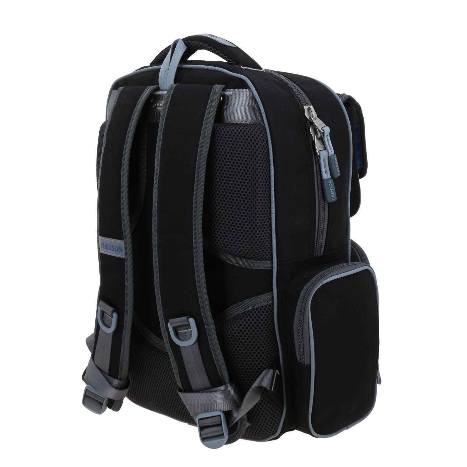 Foto 6 pulgar | Mochila Negra Escolar Chenson Original Strong