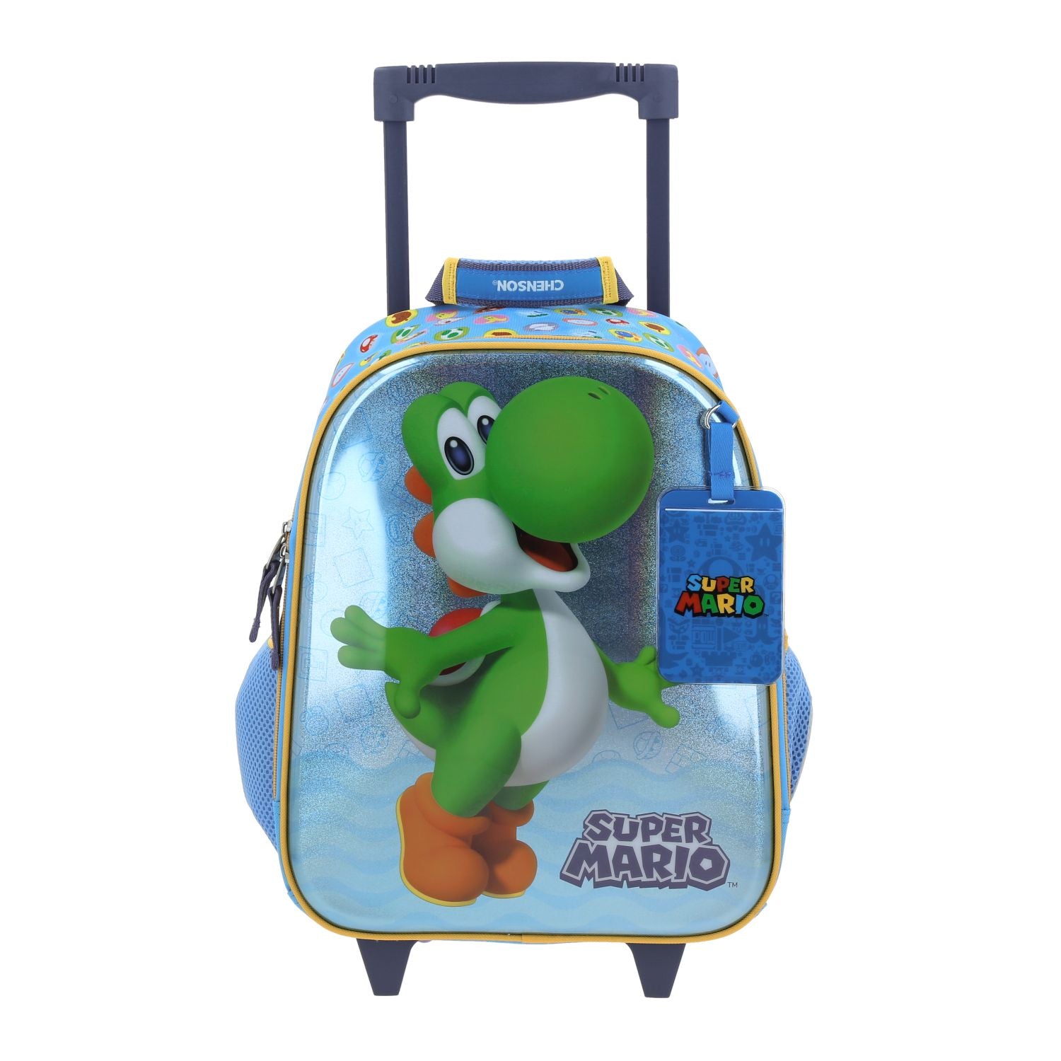 Foto 1 | Mochila Azul Con Ruedas Mario Bros Chenson Param