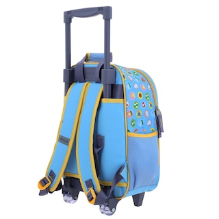 Foto 5 | Mochila Azul Con Ruedas Mario Bros Chenson Param