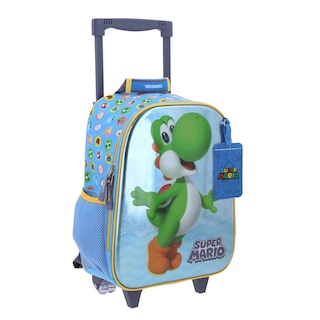 Foto 6 | Mochila Azul Con Ruedas Mario Bros Chenson Param