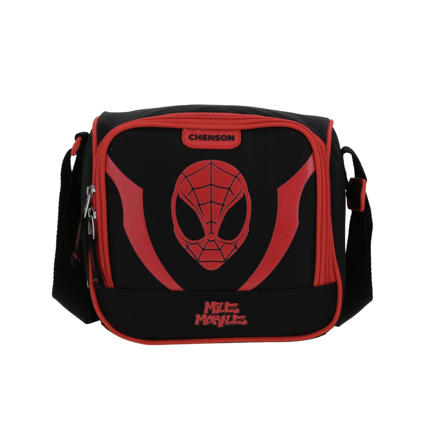 Foto 2 pulgar | Lonchera Negra Relieve Miles Morales Chenson Sello