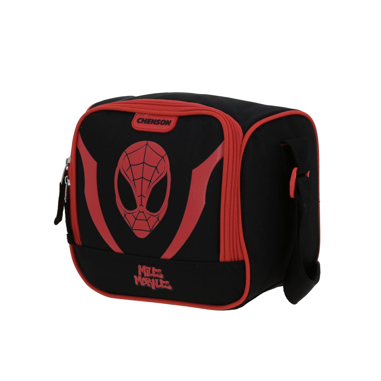 Foto 3 pulgar | Lonchera Negra Relieve Miles Morales Chenson Sello