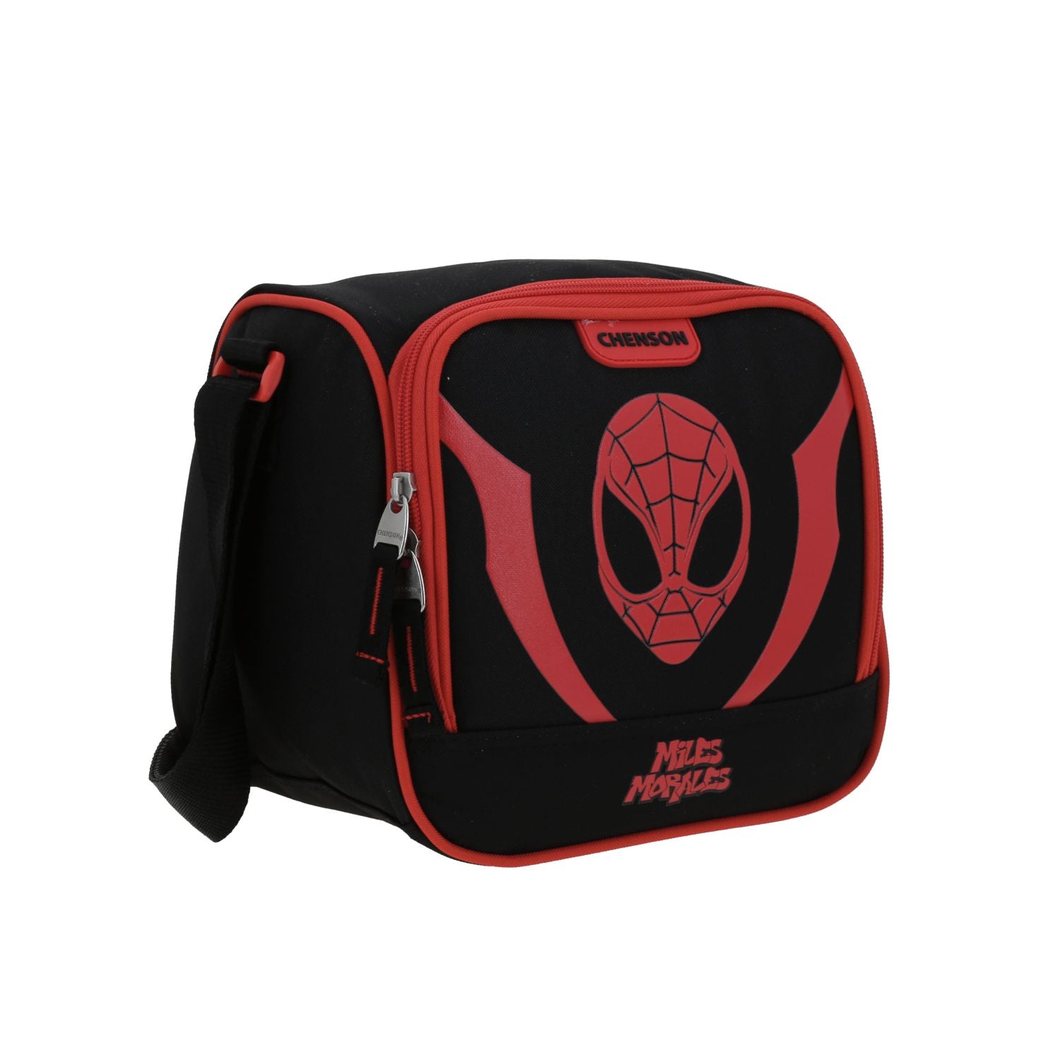Foto 7 pulgar | Lonchera Negra Relieve Miles Morales Chenson Sello