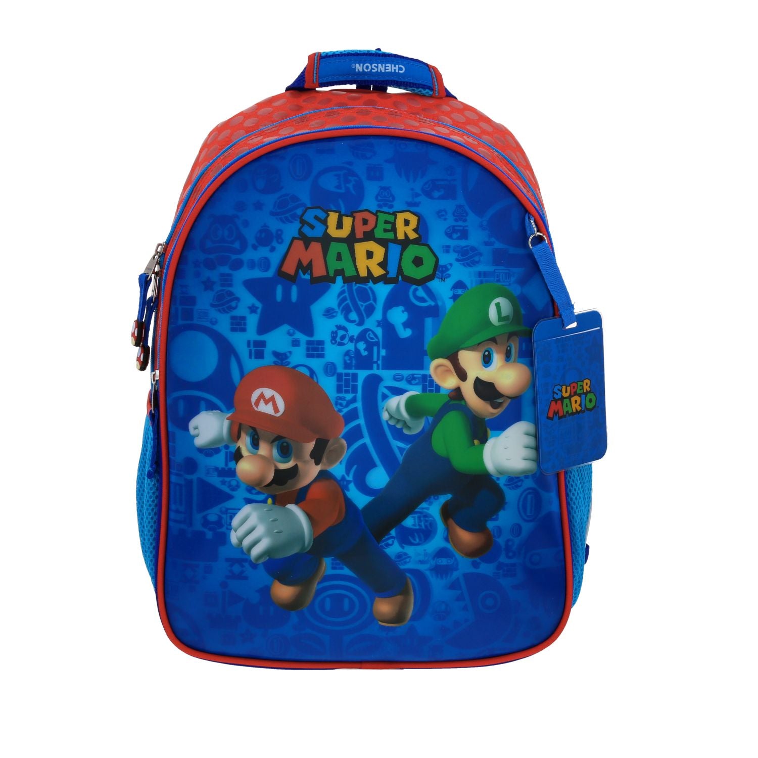 Foto 1 | Mochila Azul Chenson Mario Bros Esqueip
