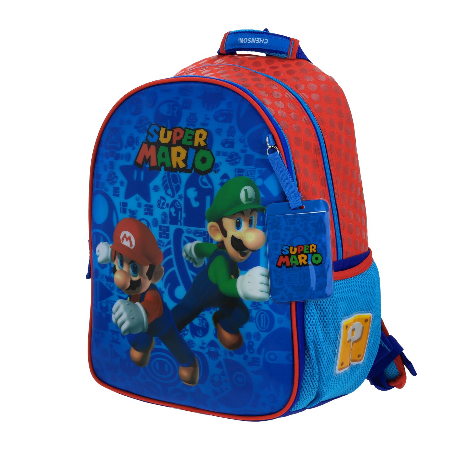 Foto 2 | Mochila Azul Chenson Mario Bros Esqueip