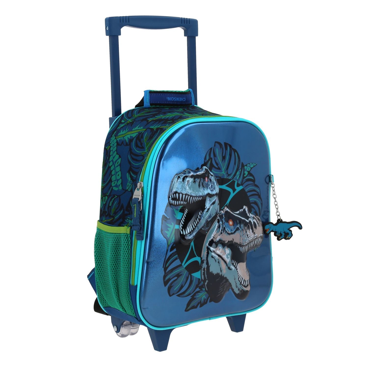 Foto 6 | Mochila Con Ruedas Azul Dinosaurios 6d Chenson Original Raptors
